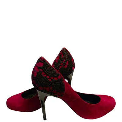 Chaussures a talons rouge foncé authentique guess 🌹 38 🌹